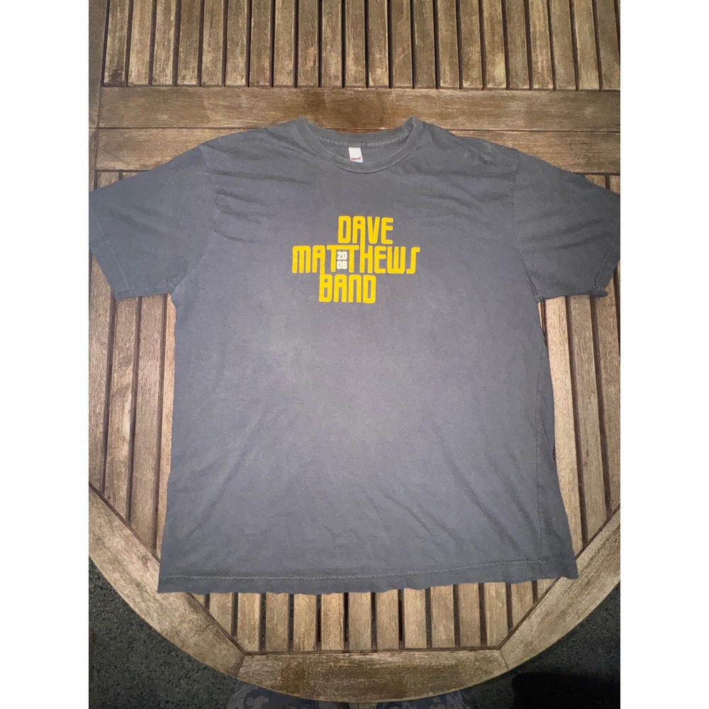Vintage 2006 Dave Matthews Band Summer Tour T-Shirt XL Royal Apparel USA Made